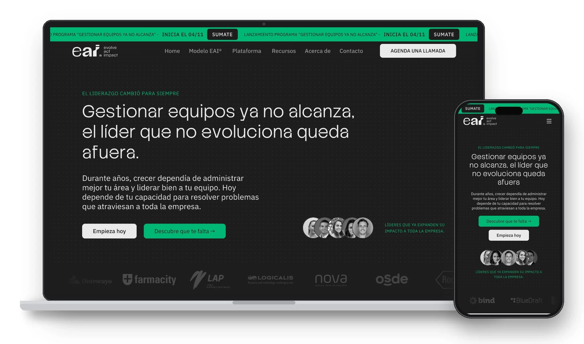 EAI Global — Web design & development